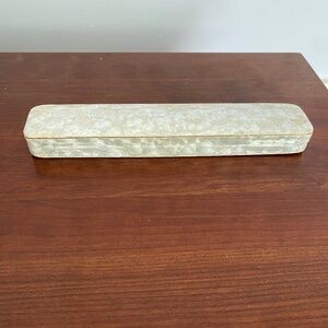 Vintage cloth covered  necklace/bracelt box